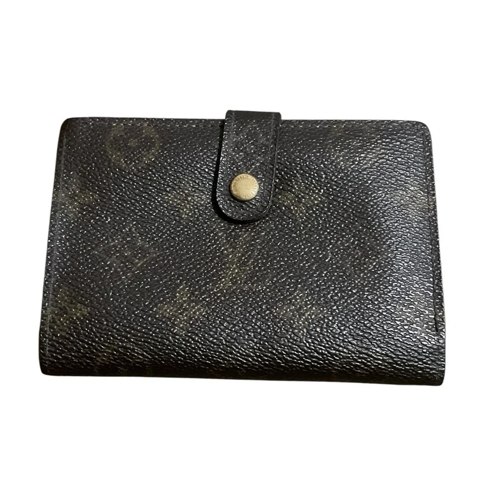 Louis Vuitton Textured Brown Monogram Wallet